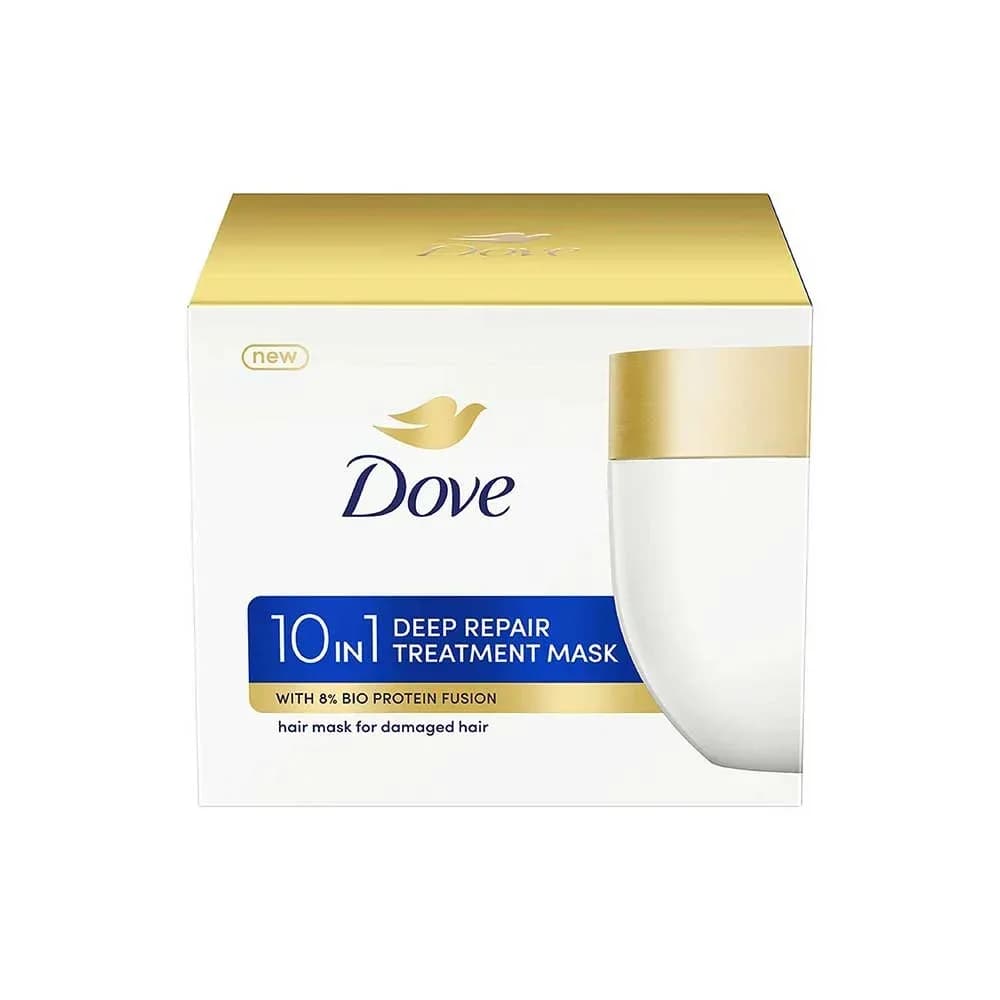 Dove 10 in 1 Deep Repair Treatment Hair Mask 120 ml, for damaged hair