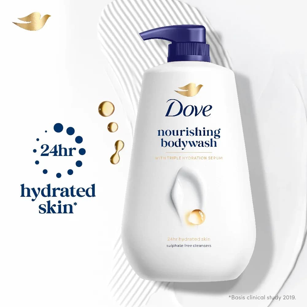 Dove Nourishing Body Wash with Triple Hydration Serum