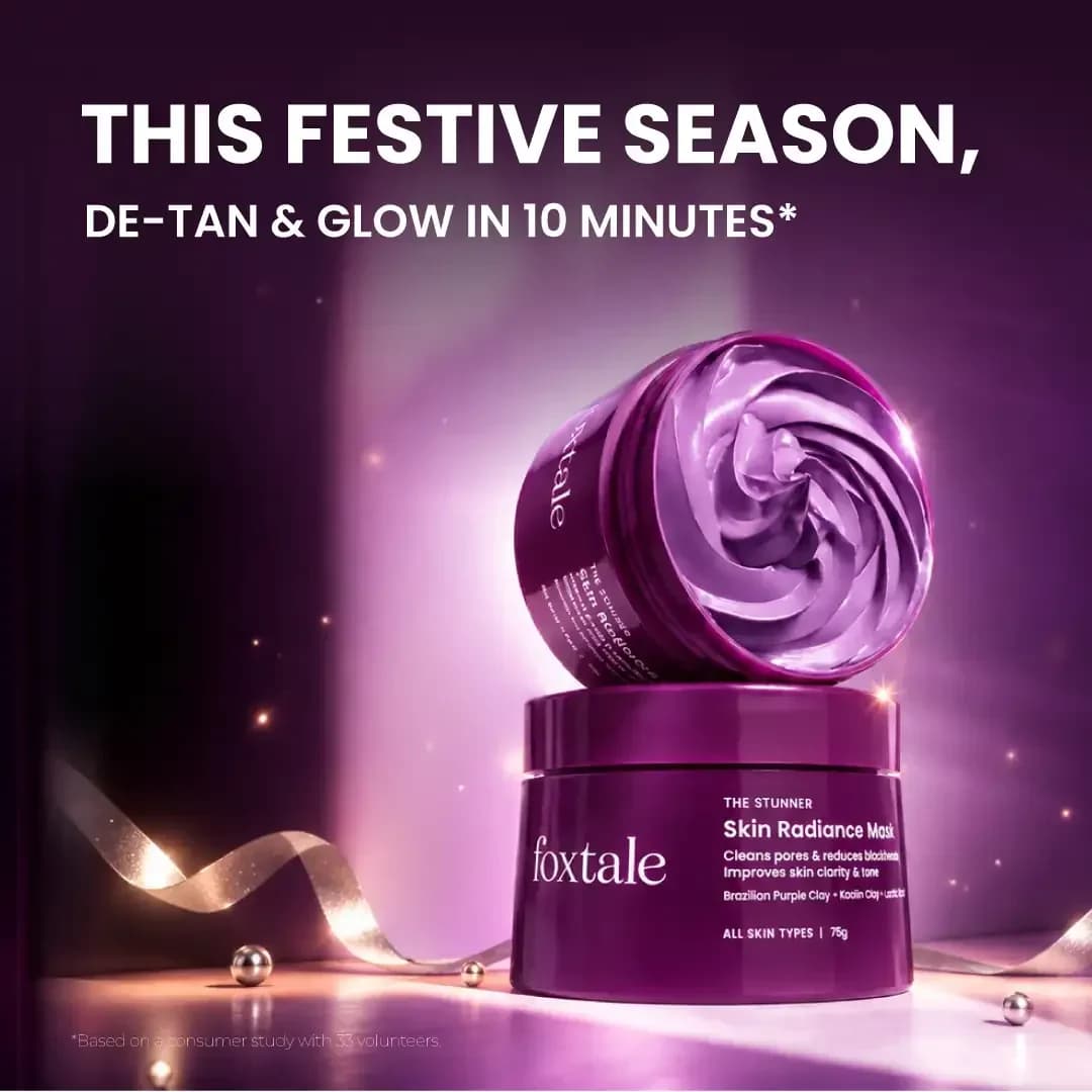 Foxtale Skin Radiance De-Tan Mask