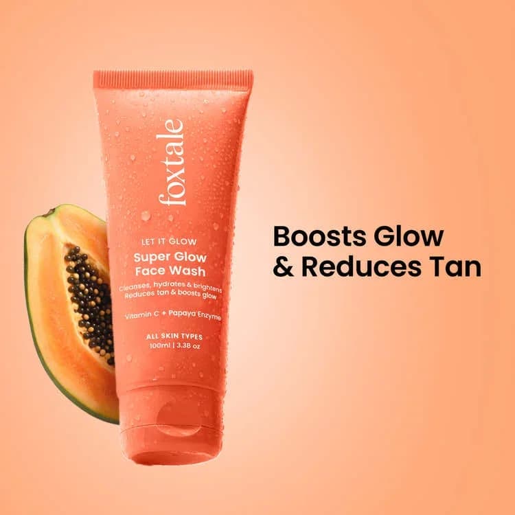 Foxtale Super Glow De-tan Face Wash